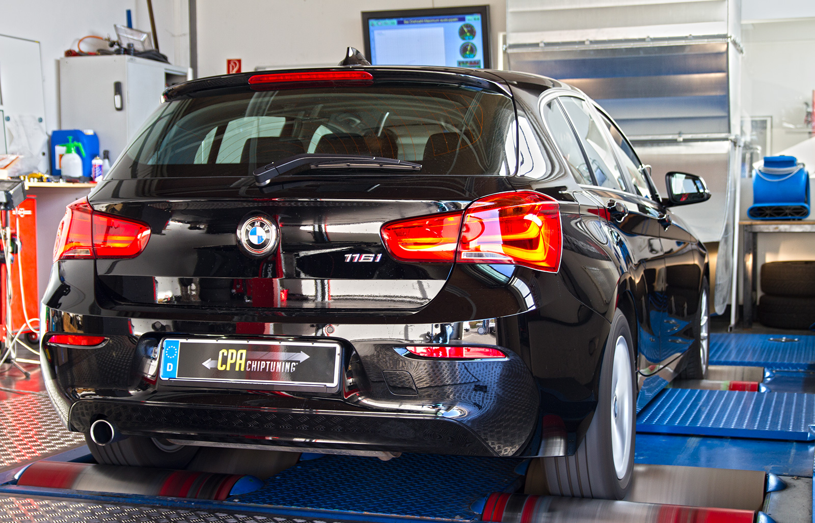 Mit CPA auf dem Prüfstand: BMW 116i