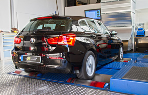 Mit CPA auf dem Prüfstand: BMW 116i