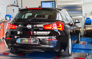 Mit CPA auf dem Prüfstand: BMW 116i