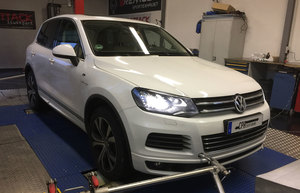 Allradmonster mit mächtig Dampf: WV Touareg